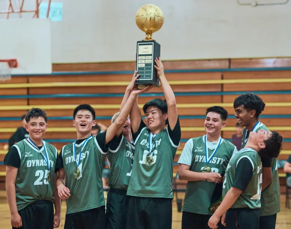 basketball team award photo
